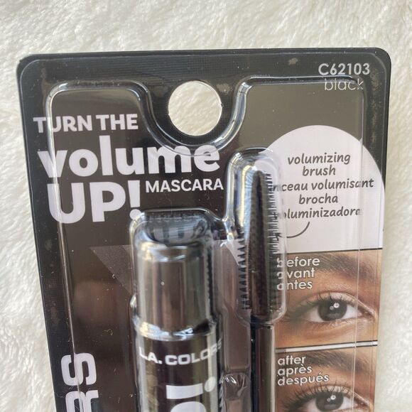 L.A. Colors Turn the Volume Up! Mascara - Black, New .106 oz. - Picture 3 of 5